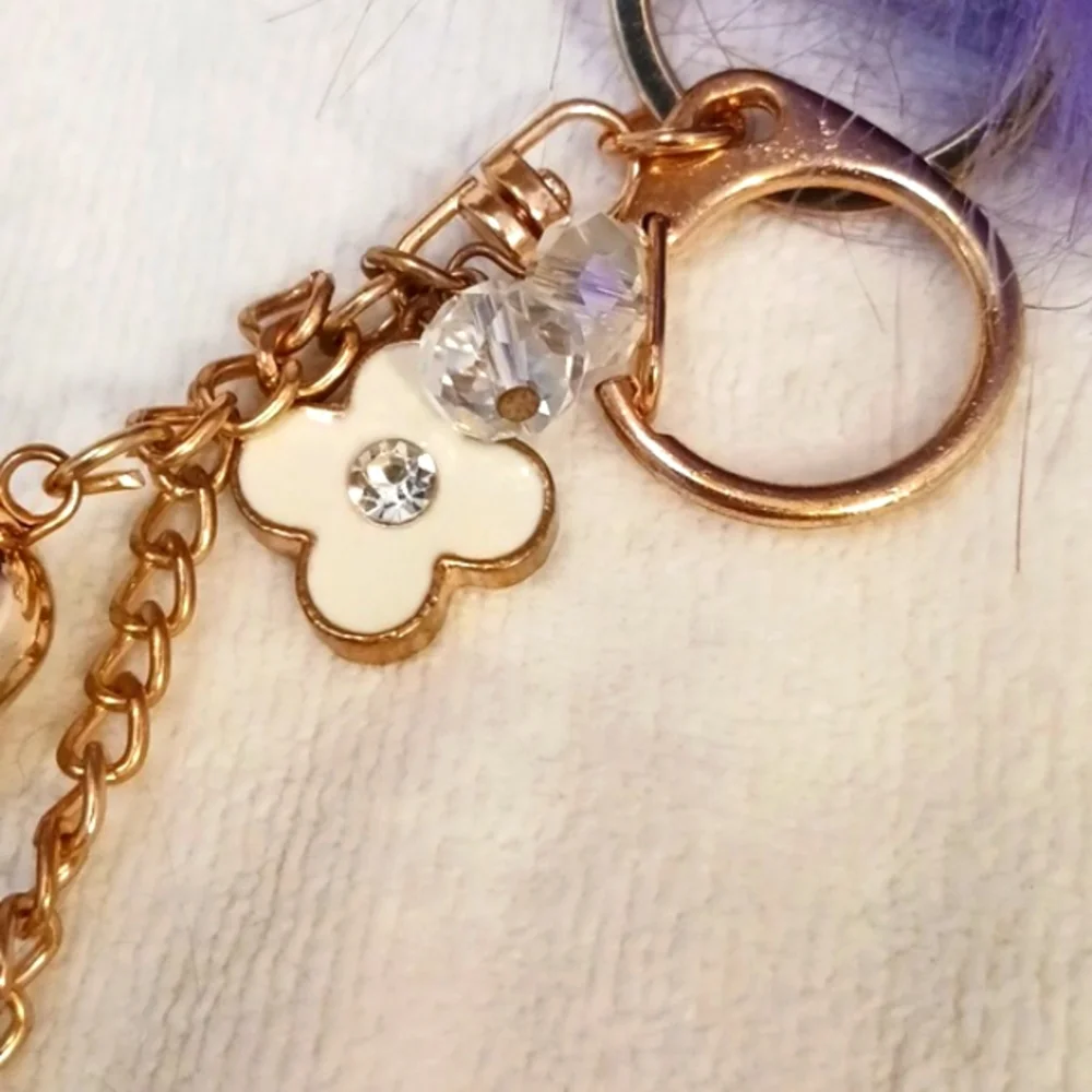 Purse beJeweled key chain